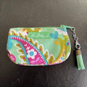 Vera Bradley Zip ID Case Tutti Fruitti 2013 Credit Card License Holder 5"W x 3"H